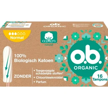 Hot Ob O.b. Organic Cotton Normal Tampons