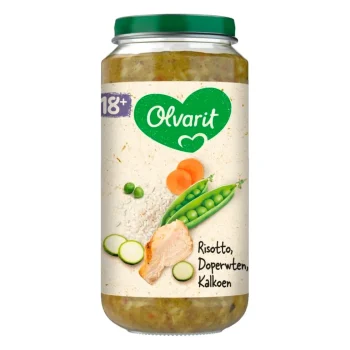 Best Olvarit 18+M Risotto Doperwt Kalkoen