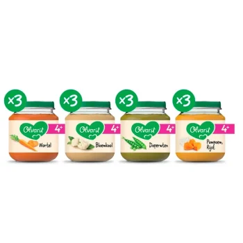 Clearance Olvarit 4+M Groente Variatiemenu