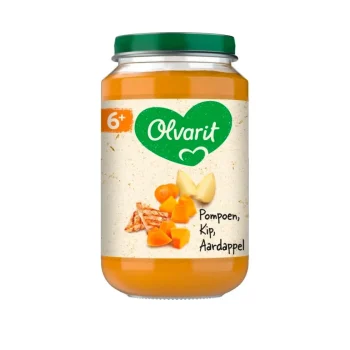 Hot Olvarit 6+M Pompoen Kip Aardappel