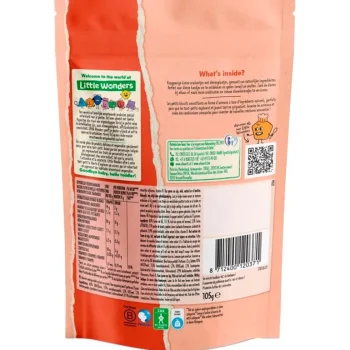 New Olvarit Little Wonders 15+M Tomato & Basil Veggie Puzzel Crackers