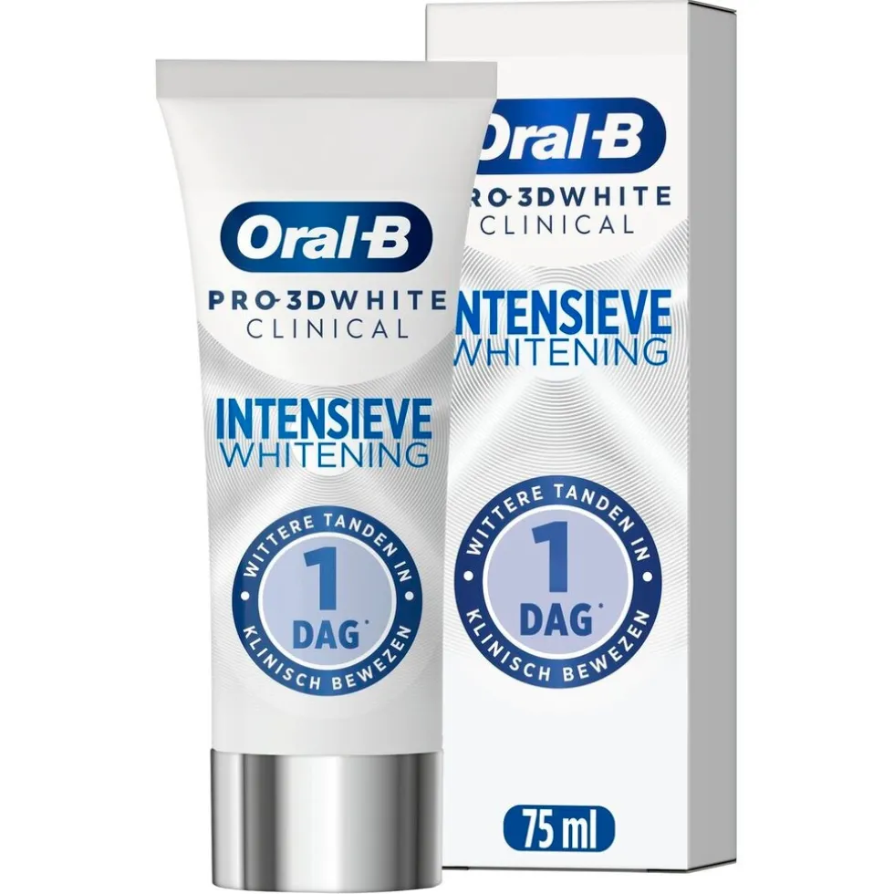 oral-b-pro-3d-white-clinical-i-AikbhwnB-0.webp Outlet Oral B Oral-B Pro 3D White Clinical Intensieve Whitening Tandpasta