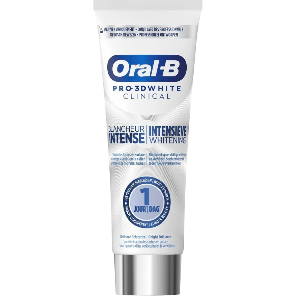 oral-b-pro-3d-white-clinical-i-AikbhwnB-1.webp Outlet Oral B Oral-B Pro 3D White Clinical Intensieve Whitening Tandpasta