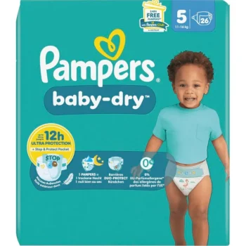 Online Pampers Baby-Dry Maat 5 Luiers