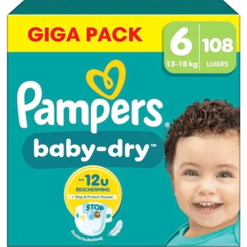 Fashion Pampers Baby-Dry Maat 6 Luiers