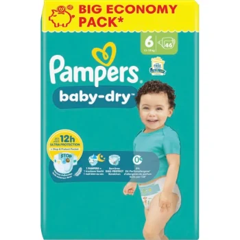 Hot Pampers Baby-Dry Maat 6 Luiers