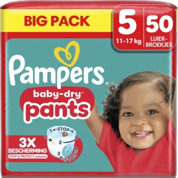 Sale Pampers Baby-Dry Pants Maat 5 Luierbroekjes