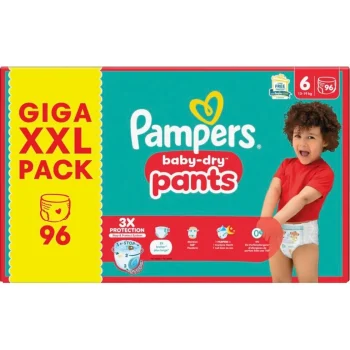 Sale Pampers Baby-Dry Pants Maat 6 Luierbroekjes