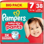 Hot Pampers Baby-Dry Pants Maat 7 Luierbroekjes