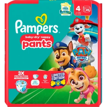 Best Pampers Baby-Dry Paw Patrol Pants Maat 4 Luierbroekjes