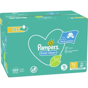 Sale Pampers Fresh Clean Billendoekjes