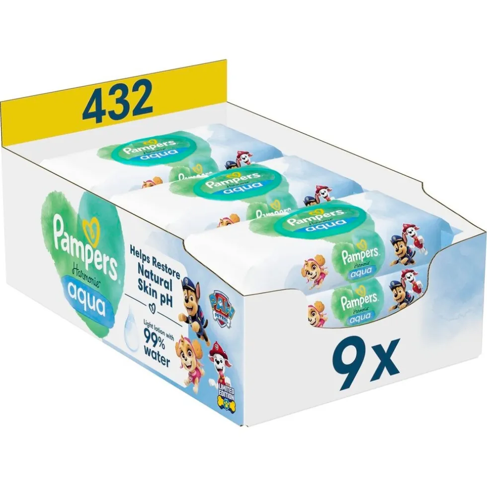 pampers-harmonie-aqua-paw-patr-hnIzzzlB-0.webp Outlet Pampers Harmonie Aqua Paw Patrol Babydoekjes