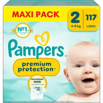 New Pampers Premium Protection Maat 2 Luiers