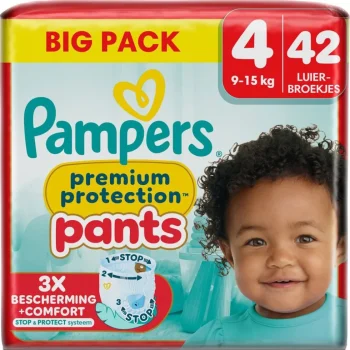 Outlet Pampers Premium Protection Pants Maat 4 Luierbroekjes