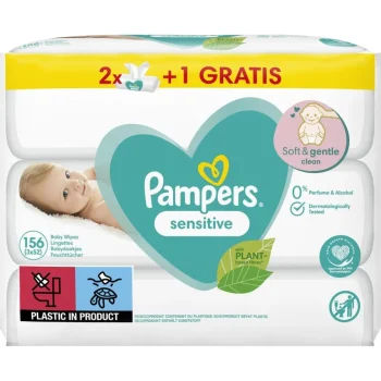 New Pampers Sensitive Billendoekjes