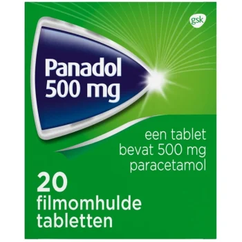 New Panadol 500mg Paracetamol Filmomhulde Tabletten