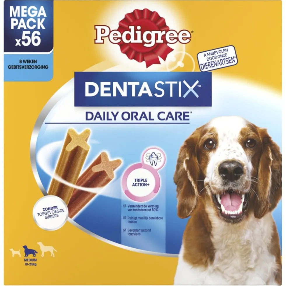 pedigree-dentastix-medium-hond-upiNMSRY-0.webp Clearance Pedigree Dentastix Medium Hondensnacks