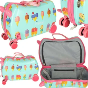 Online PerPhoenix Ride On Reiskoffer Kinderen Ijsjes Motief Op Wielen