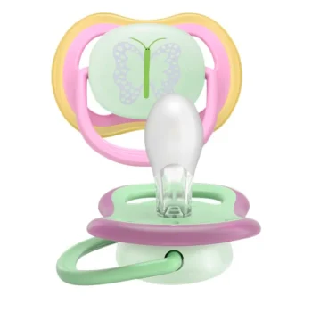 Best Philips Avent Soother Ultra Air 6-18M SCF376/29 Nighttime Fopspeen
