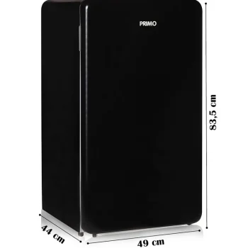 Fashion PRIMO PR151RKZ Energie E Retro Koelkast 93 L