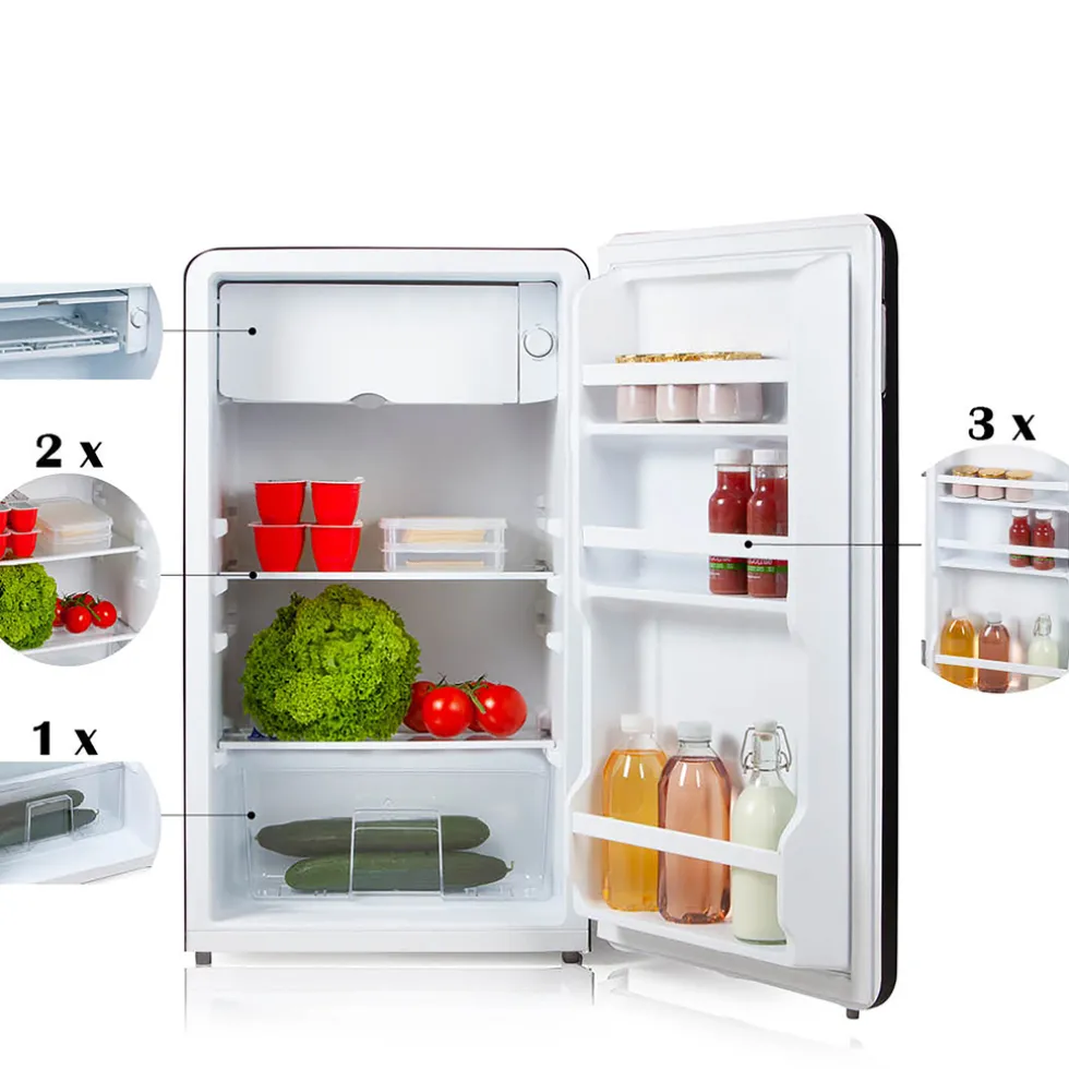 primo-pr151rkz-energie-e-retro-klRFLgOf-2.webp Fashion PRIMO PR151RKZ Energie E Retro Koelkast 93 L