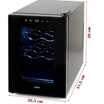 Hot PRIMO PR168WK Energie E Wijnkoeler 6 Flessen