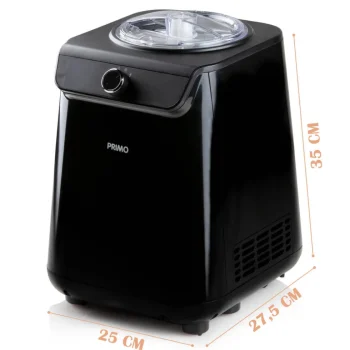 Fashion PRIMO PR404IM Roomijsmachine Met Compressor 1.2L