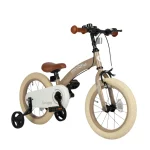 New Qplay Miniby Kinderfiets 14 Inch 3 In 1 Loopfiets