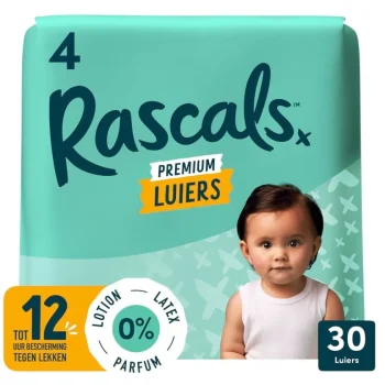 New Rascal + Friends Maat 4 Premium Luiers