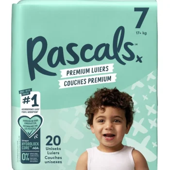 Online Rascal + Friends Rascals Maat 7 Premium Luiers
