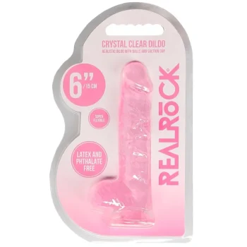 Fashion Real Rock Crystal Clear Dildo