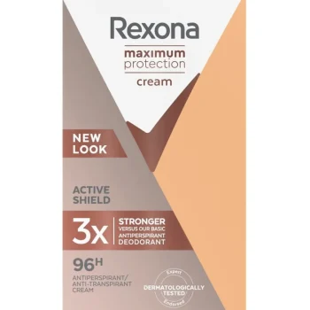 Clearance Rexona Women Maximum Protection Active Shield Anti-Transpirant Cream Deodorant Stick