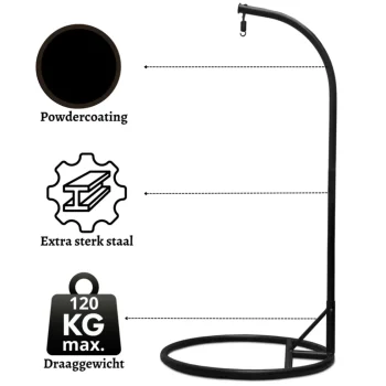 Outlet Rijoka Frame Standaard Voor Hangstoel