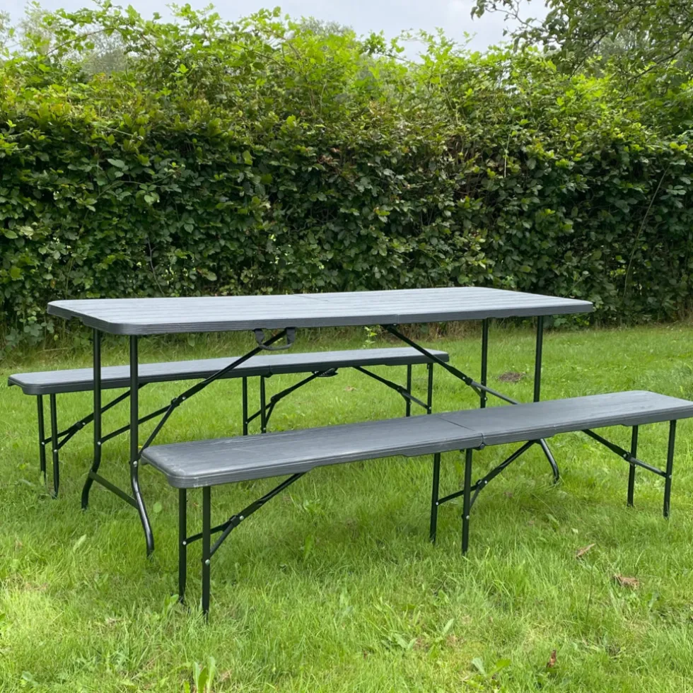 rijoka-inklapbare-picknicktafe-fkCjSQnV-4.webp Fashion Rijoka Inklapbare Picknicktafel Set Houtlook Design Klaptafel Biertafel