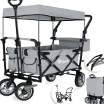 Online Rijoka Luxe Opvouwbare Bolderkar Bolderwagen Met Dakje Draagtas Harde Bodem