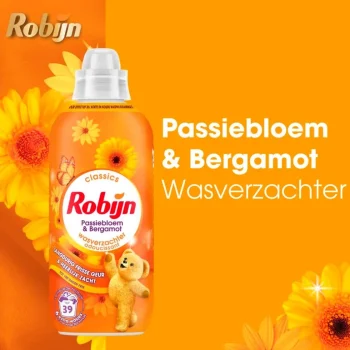 New Robijn Classics Passiebloem & Bergamot Wasverzachter