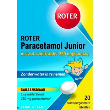 Clearance Roter Paracetamol Junior 250mg Smelttabletten