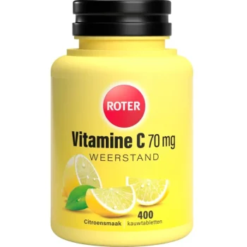 Discount Roter Vitamine C 70mg Citroen Kauwtabletten