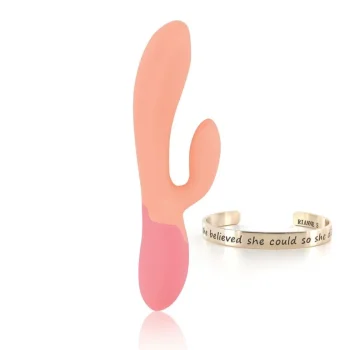 Fashion Rianne S RS - Essentials - Xena Verwarmende Rabbit Vibrator - Perzik