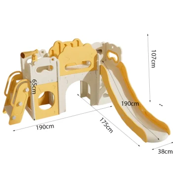 New Russle Speeltoestel Kasteel XL Met Glijbaan