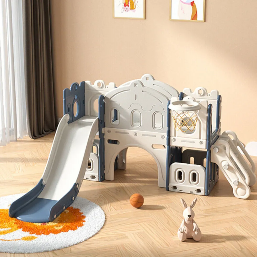 russle-speeltoestel-kasteel-xl-mUTuHGae-2.webp Best Russle Speeltoestel Kasteel XL Met Glijbaan