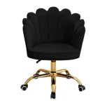 New Russle Velvet Schelp Bureaustoel