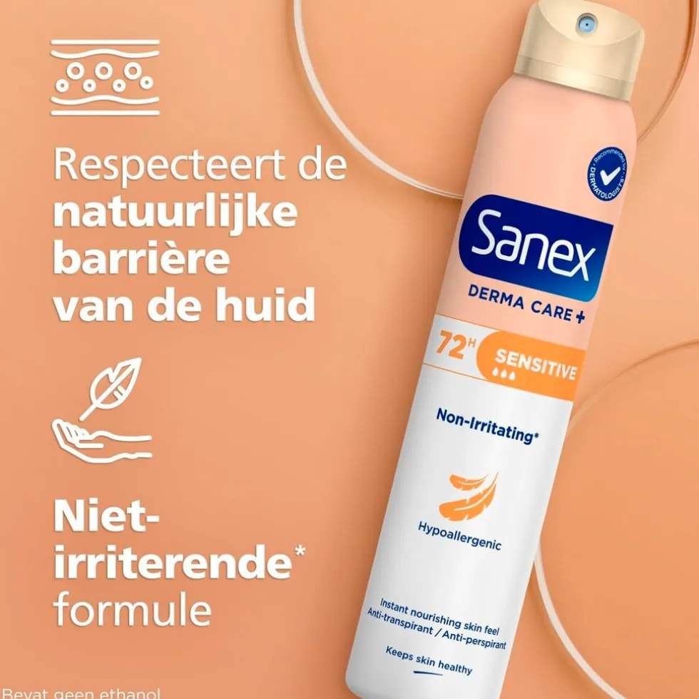 sanex-derma-care-sensitive-72h-BIJhTLEY-2.webp Online Sanex Derma Care+ Sensitive 72h Antitranspirant Deodorant Spray