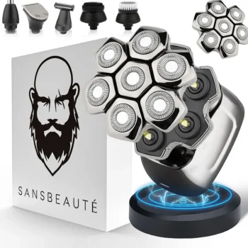 Hot Sansbeauté Hoofdscheerapparaat + Extra Scheerkop - Skull Shaver - Pro Magnetic