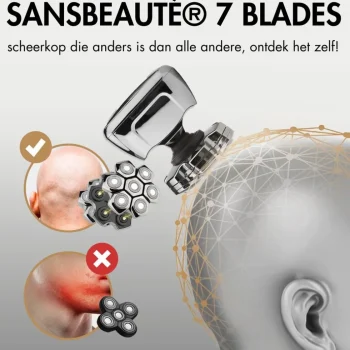 Fashion Sansbeauté Hoofdscheerapparaat Pro Magnetic
