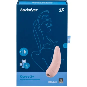Outlet Satisfyer Curvy 2+ Air Pulse Stimulator + Vibration Vibrator