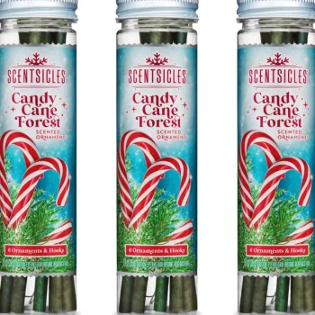 Sale Scentsicles Candy Cane Forest Geurende Kerstboomversiering Met Haken