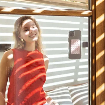 Hot Selencia Two Pack Zuignap Telefoon Sticker