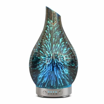 Outlet SensaHome Glazen 3D Aroma Diffuser Nachtlamp Luchtbevochtiger Met LED Verlichting