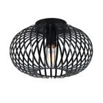 Sale SensaHome Plafondlamp Industrieel Plafonnière Van Metaal Retro Wire Kooi Design